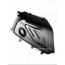 Carbonvani - Ducati Panigale V4 / S / R Carbon Fiber Right Side Insert for OE Belly pan for Akrapovic Exhaust (2022+) Carbonvani - Ducati Panigale V4 / S / R Carbon Fiber Right Side Insert for OE Belly pan for Akrapovic Exhaust (2022+)